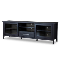 Baxton Studio I-1506 Espresso TV Stand-One Drawer